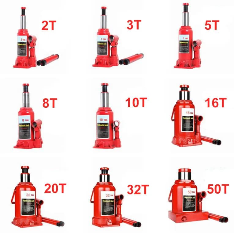 Con đội thủy lực 20 tấn