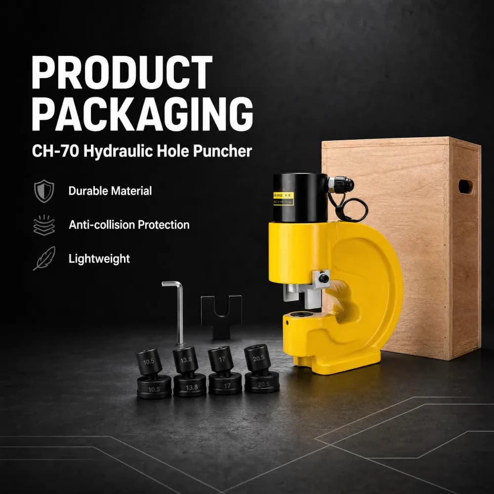 Máy đục lỗ thủy lực CH-70