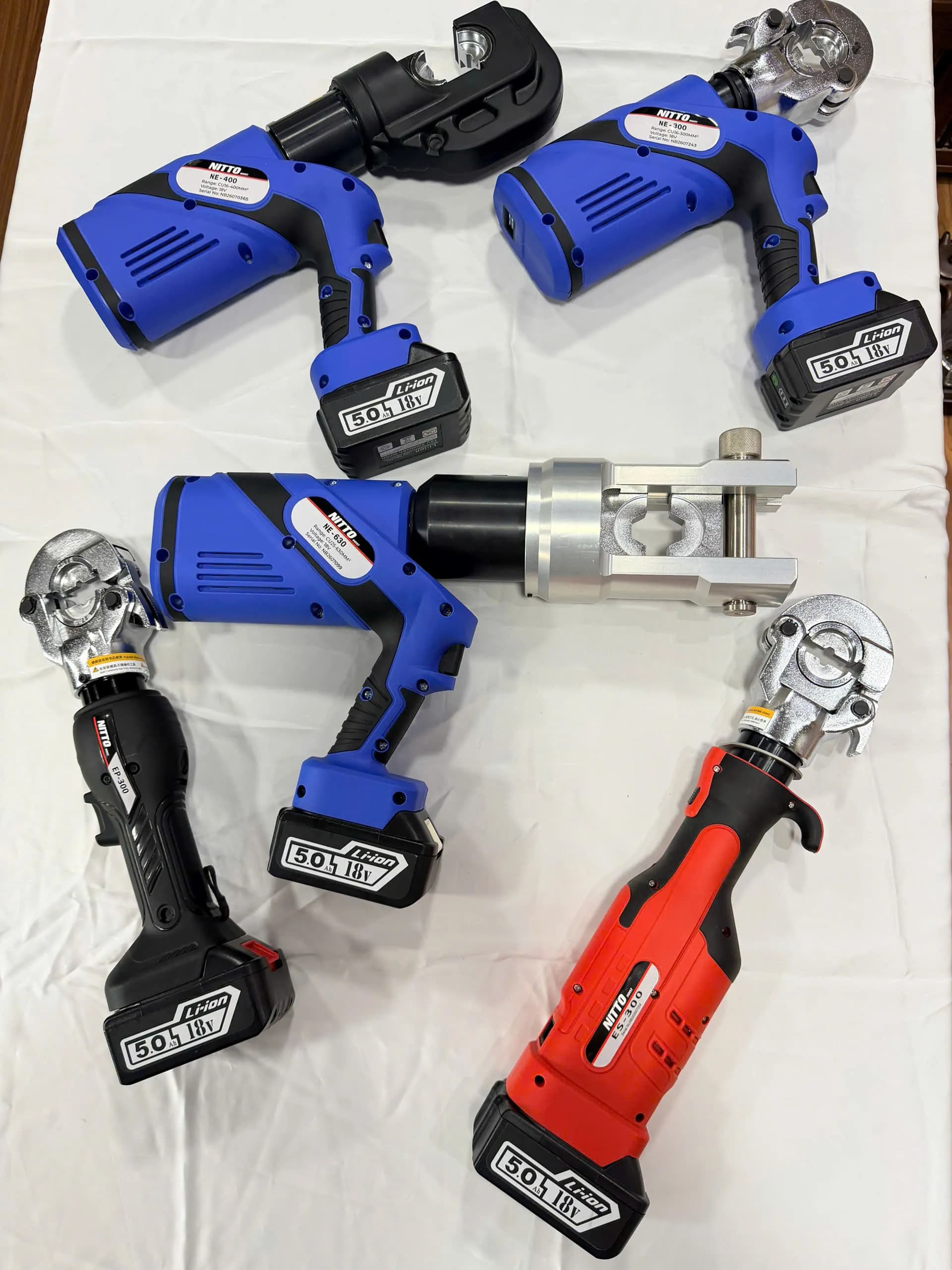 Máy ép cos thủy lực dùng pin EP-300