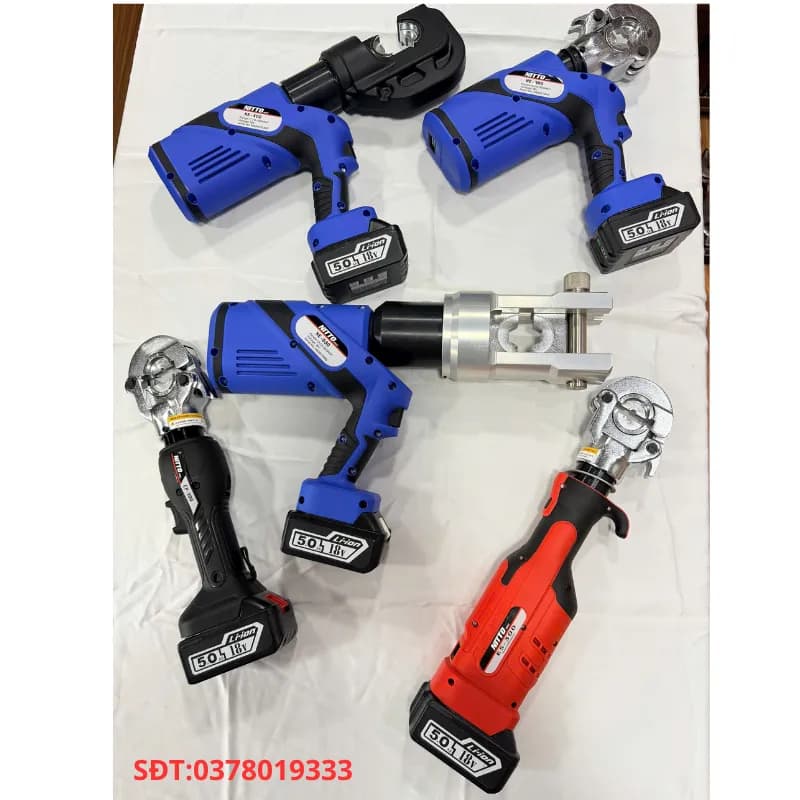 Máy ép cốt thủy lực dùng pin