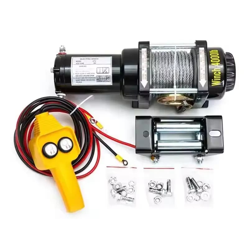 Tời Pin ắc quy 12V 4000LBS