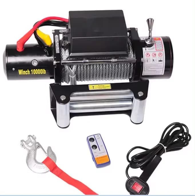 Tời Pin ắc quy 12V 4000LBS