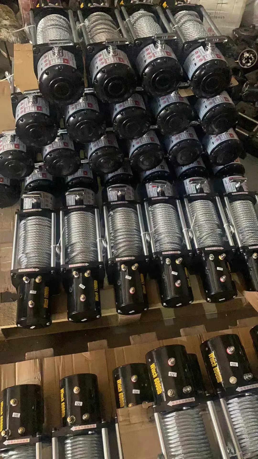 Tời Pin ắc quy 24V 4000LBS