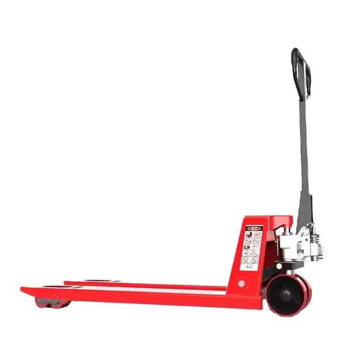 Xe nâng tay thấp bánh PU 3Tx550