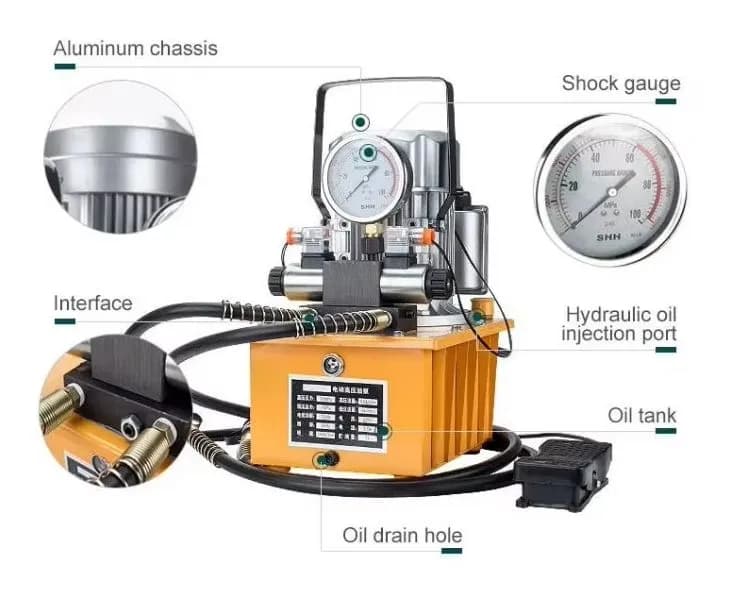 Bơm điện thủy lực ZCB-700AB