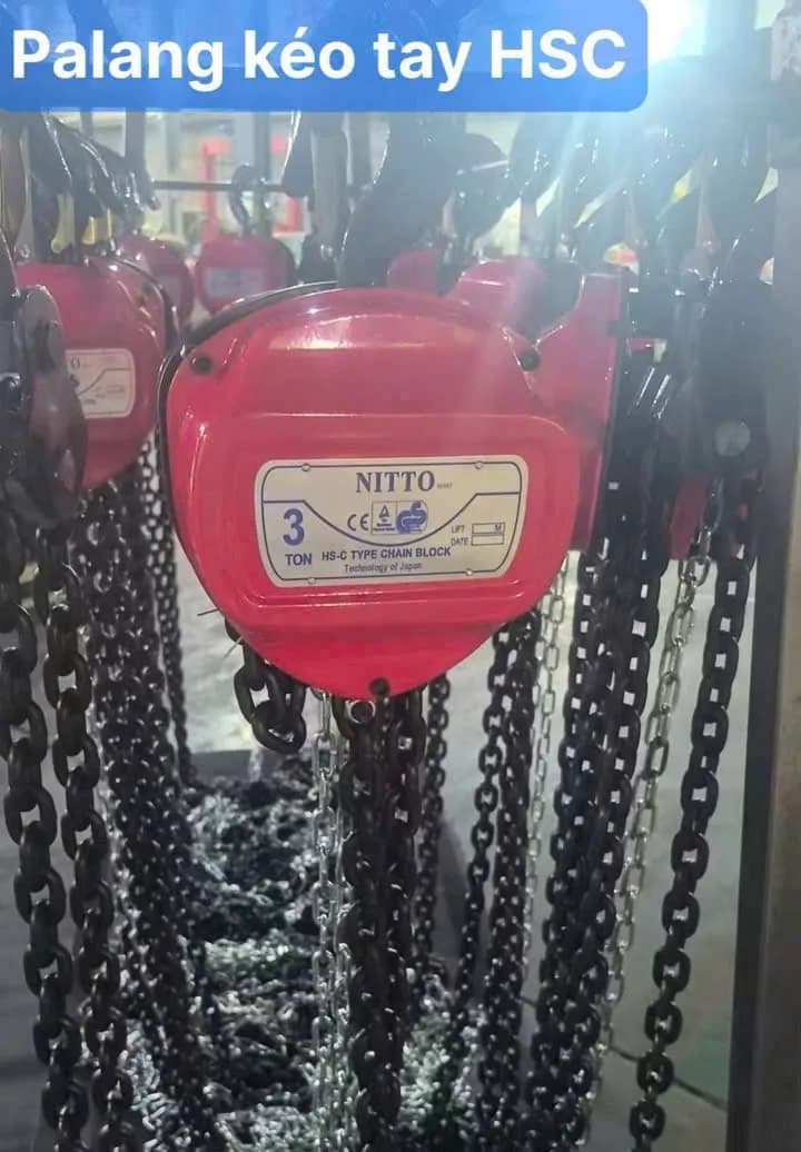 Palang xích kéo tay HSC tải trọng 2Tx3m
